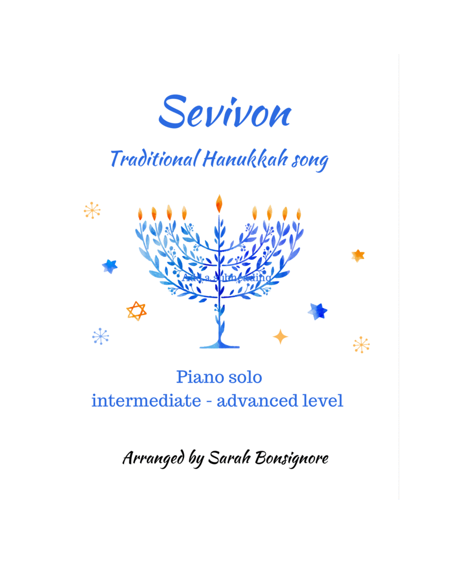 Sevivon Piano Solo scores gallery preview page 1