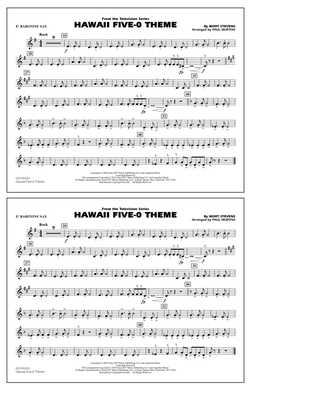 Hawaii Five-O Theme - Eb Baritone Sax