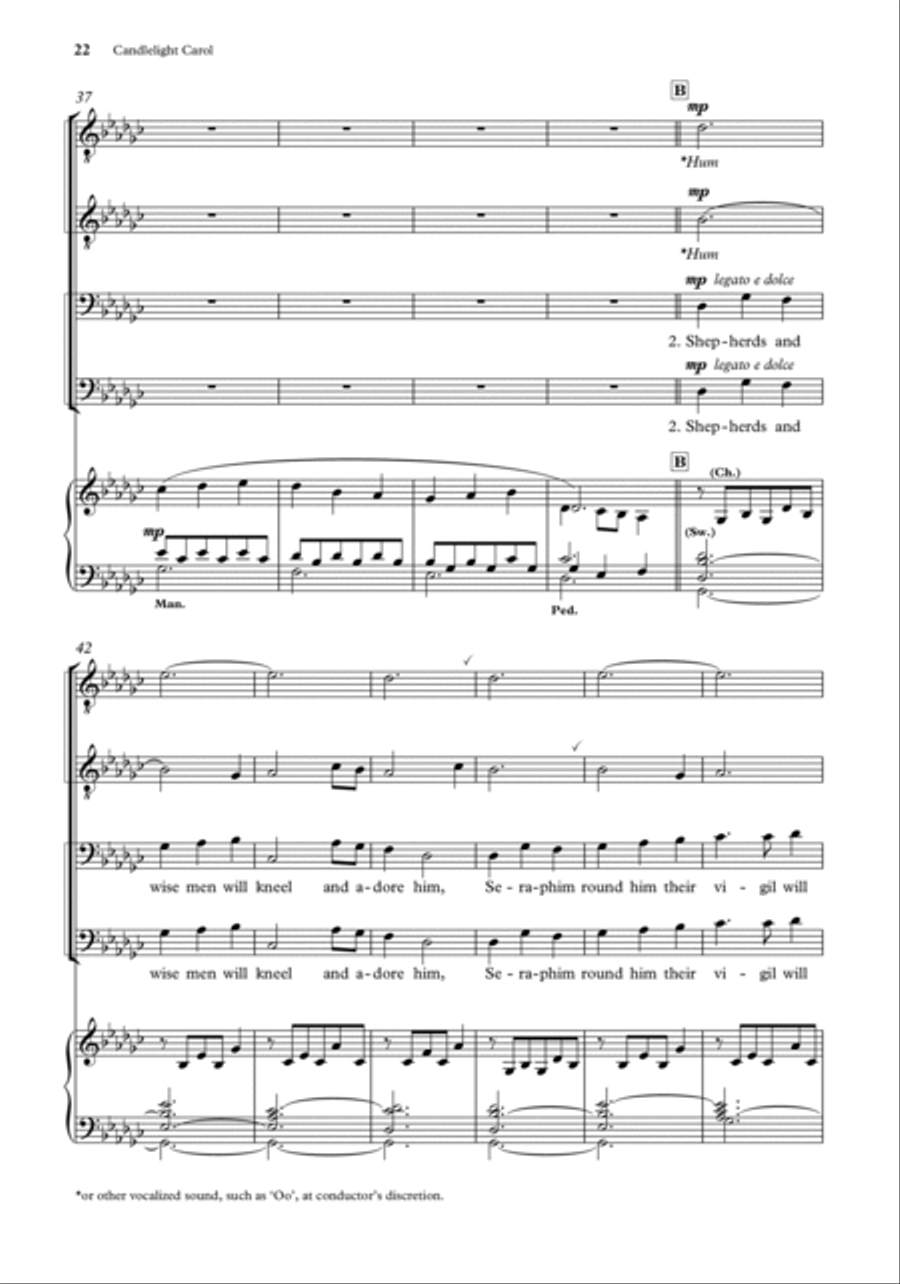 John Rutter Choral Works for TTBB choirs TTBB scores gallery preview page 9