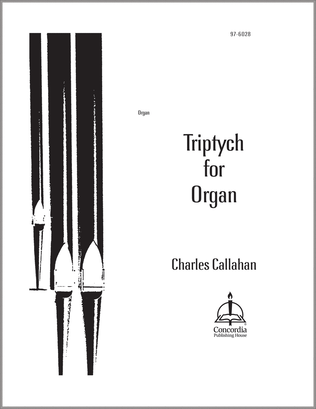 Book cover for Triptych for Organ