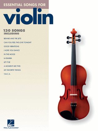 Book cover for Essential Songs for Violin