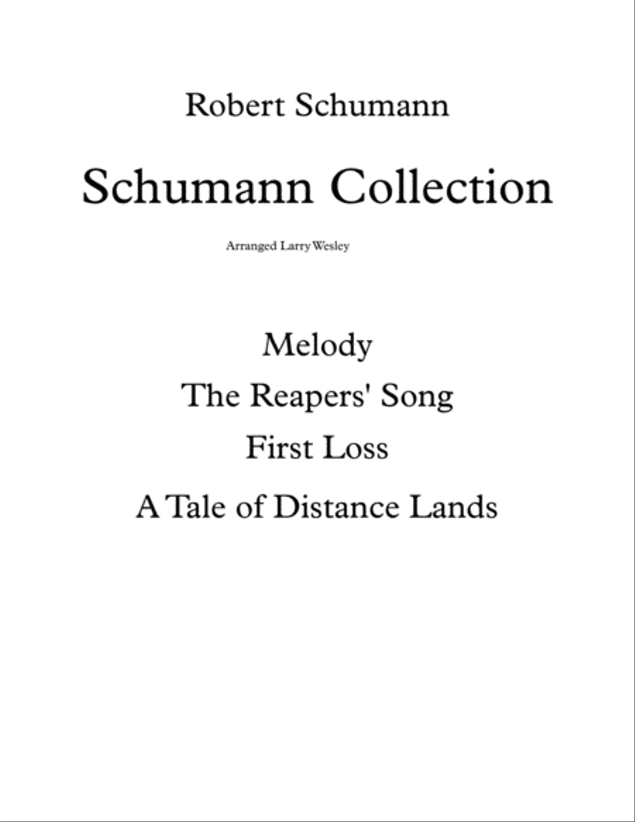Schumann Collection Woodwind Quintet scores gallery preview page 1