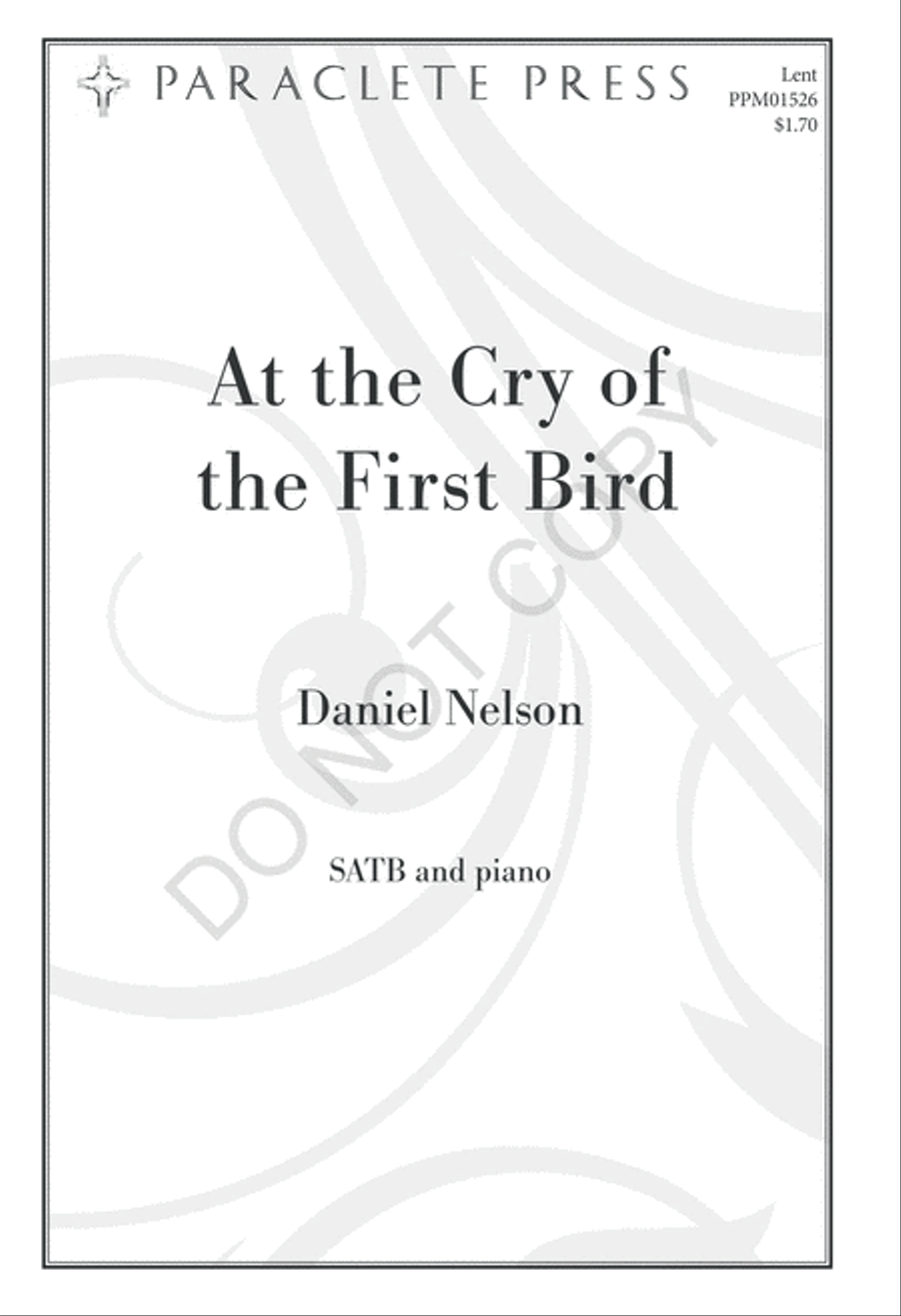 At the Cry of the First Bird 4-Part scores gallery preview page 2