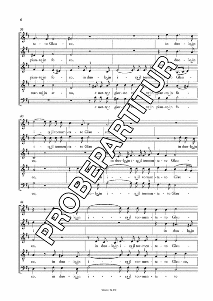 Sestina SSATB scores gallery preview page 7