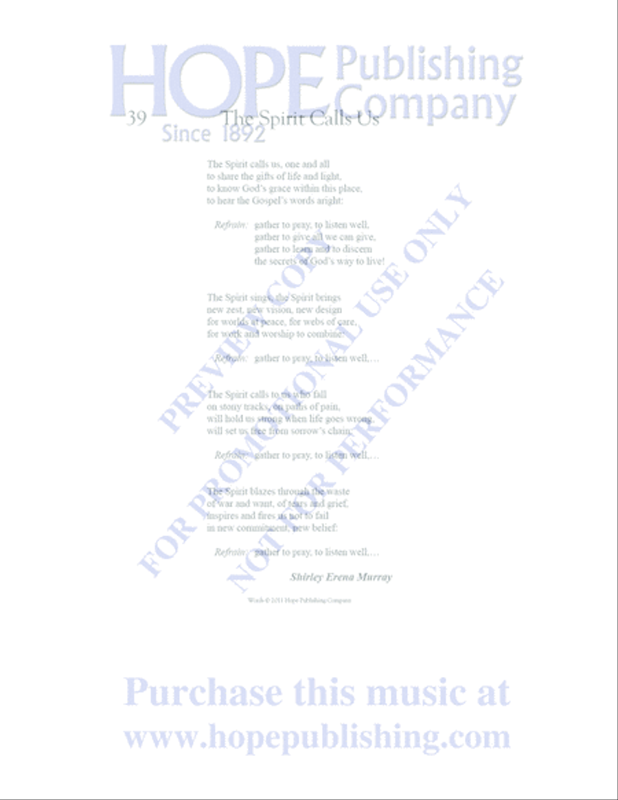 A Place at the Table Choir scores gallery preview page 124