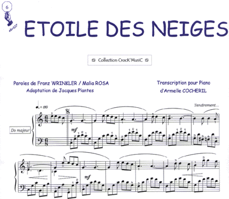 Etoile des neiges (Collection CrocK'MusiC) image number null