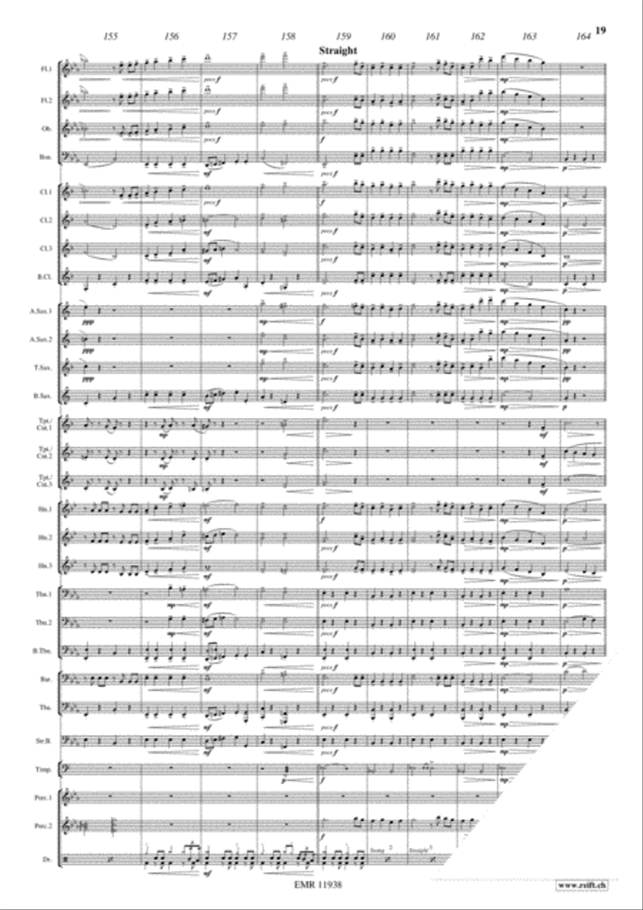 The Sicilian Clan Concert Band scores gallery preview page 20