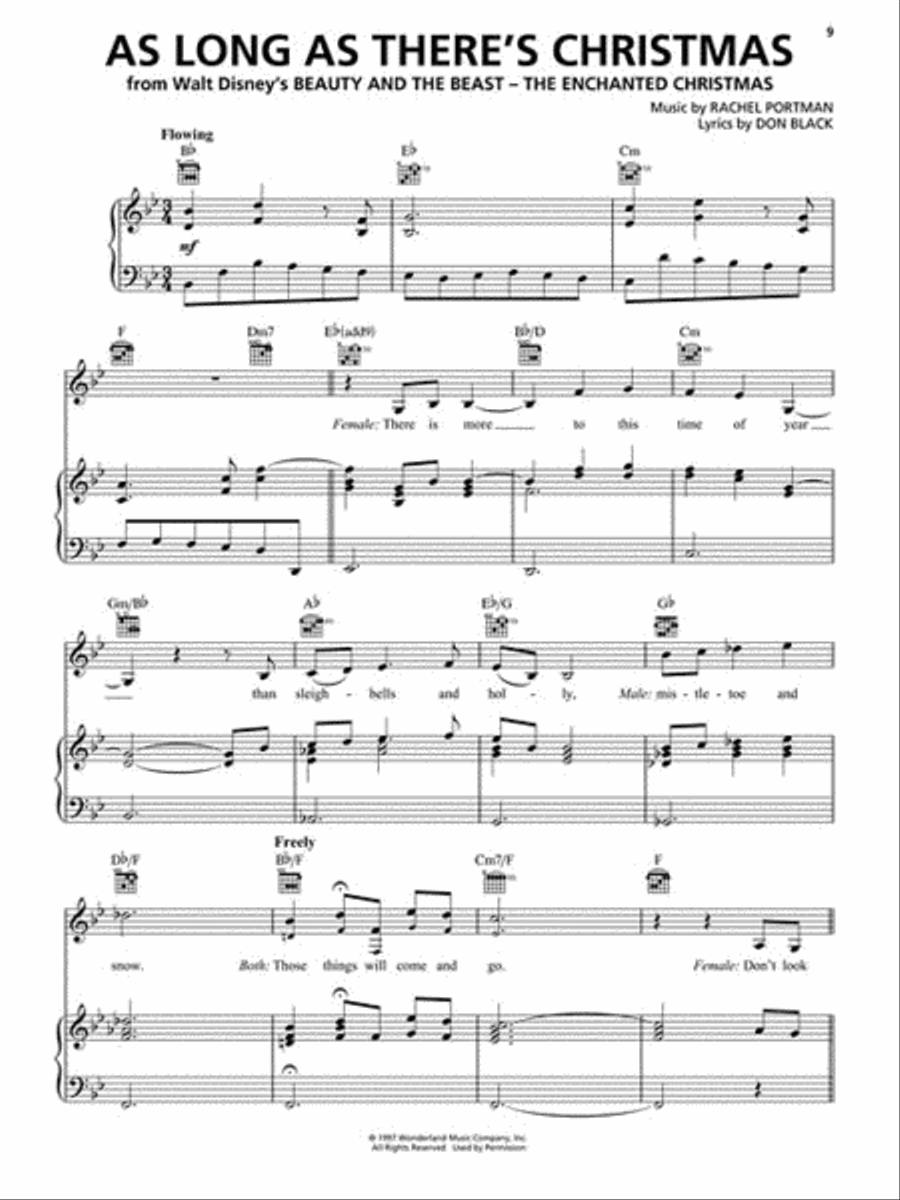 A Very Merry Christmas - 2nd Edition Piano, Vocal, Guitar scores gallery preview page 3