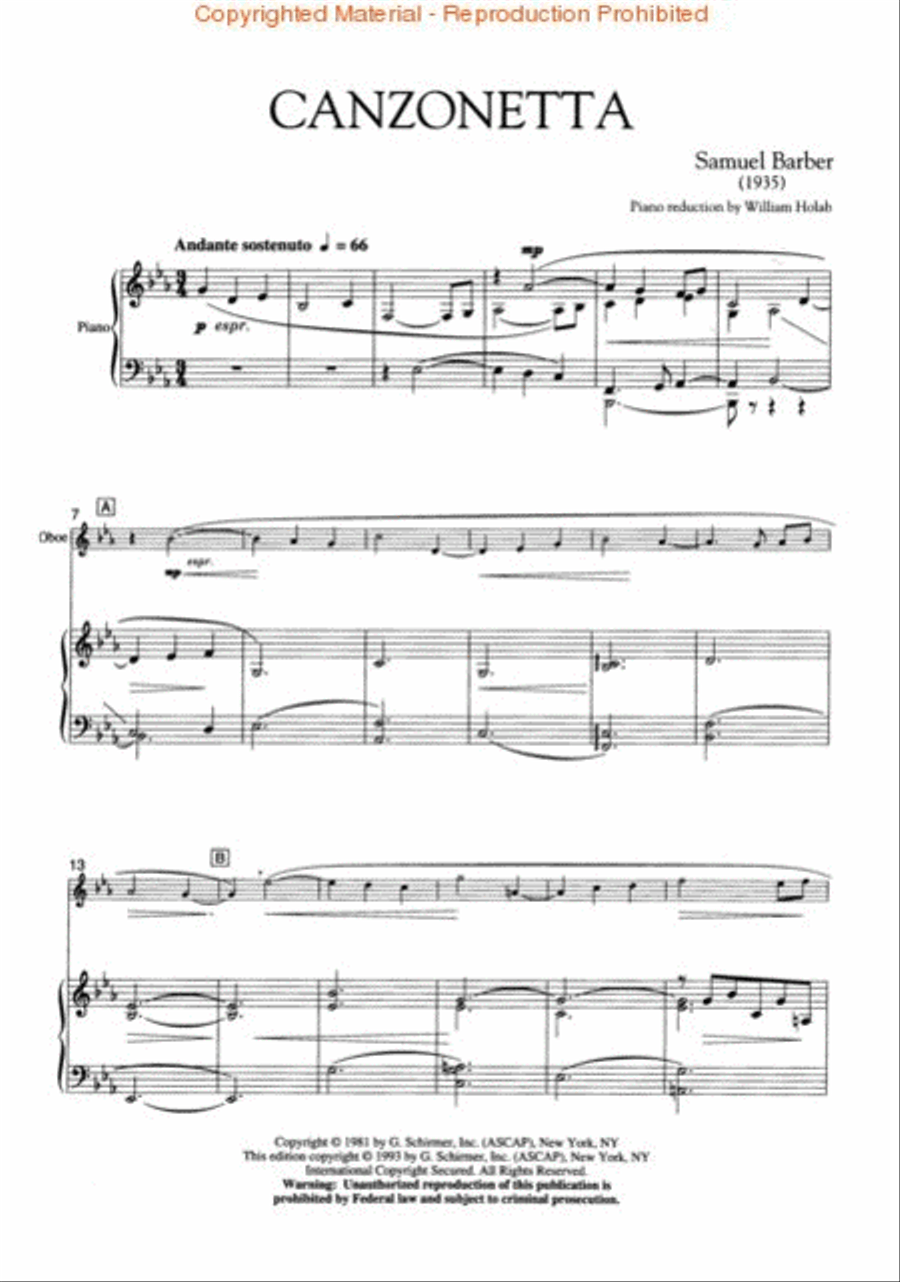 Canzonetta Canzonetta Piano Accompaniment scores gallery preview page 3