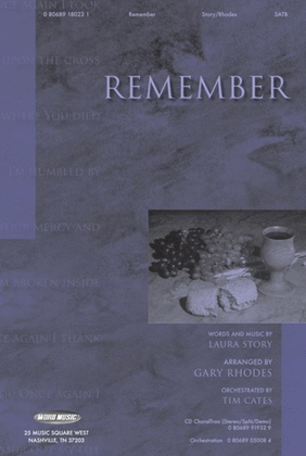 Book cover for Remember - Anthem