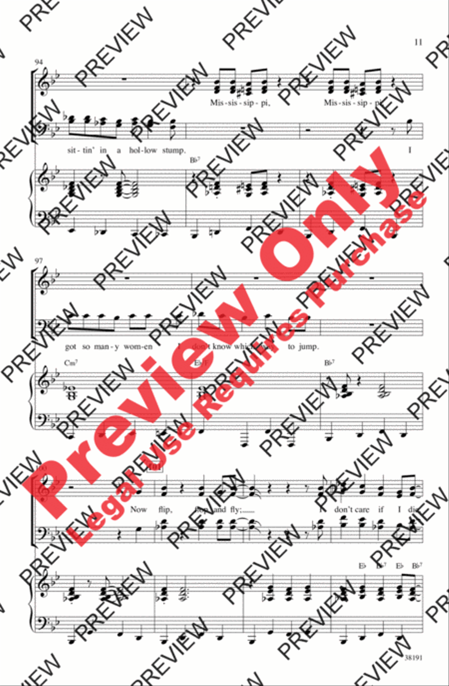 Flip, Flop and Fly 4-Part scores gallery preview page 11