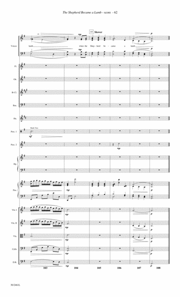 Journey to the Cross - Orchestral Score and Parts