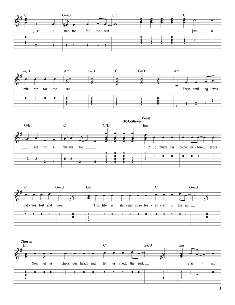 Road Trippin' Road Trippin' Guitar Tablature scores gallery preview page 3