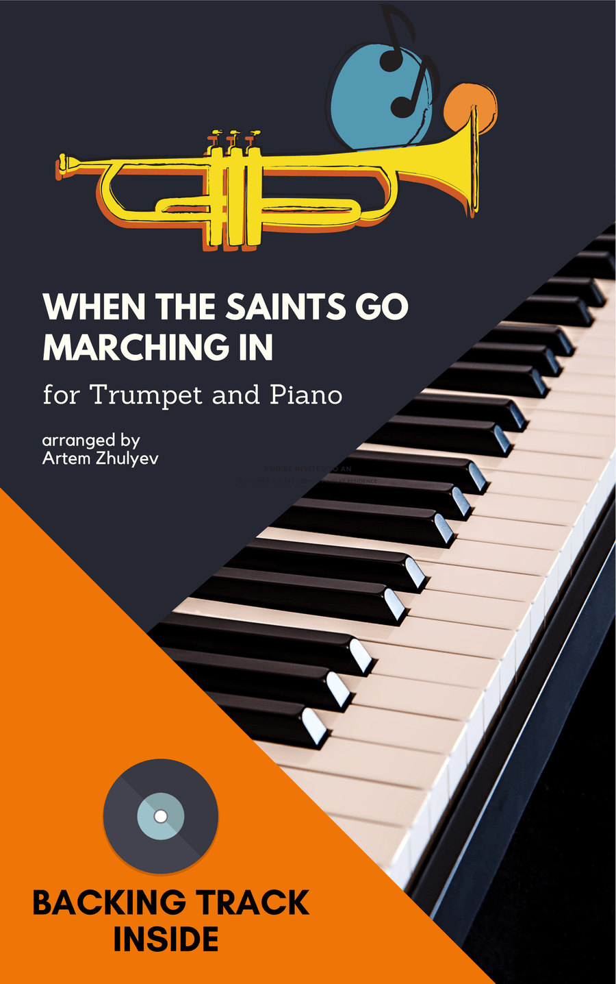 When The Saints Go Marching In for Trumpet and Piano Jazz Ensemble scores gallery preview page 1