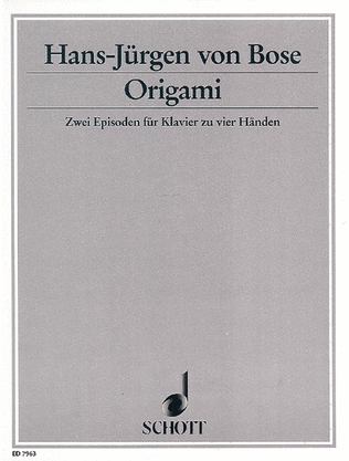 Book cover for Origami 2 Episodes For Pf 4 Hands