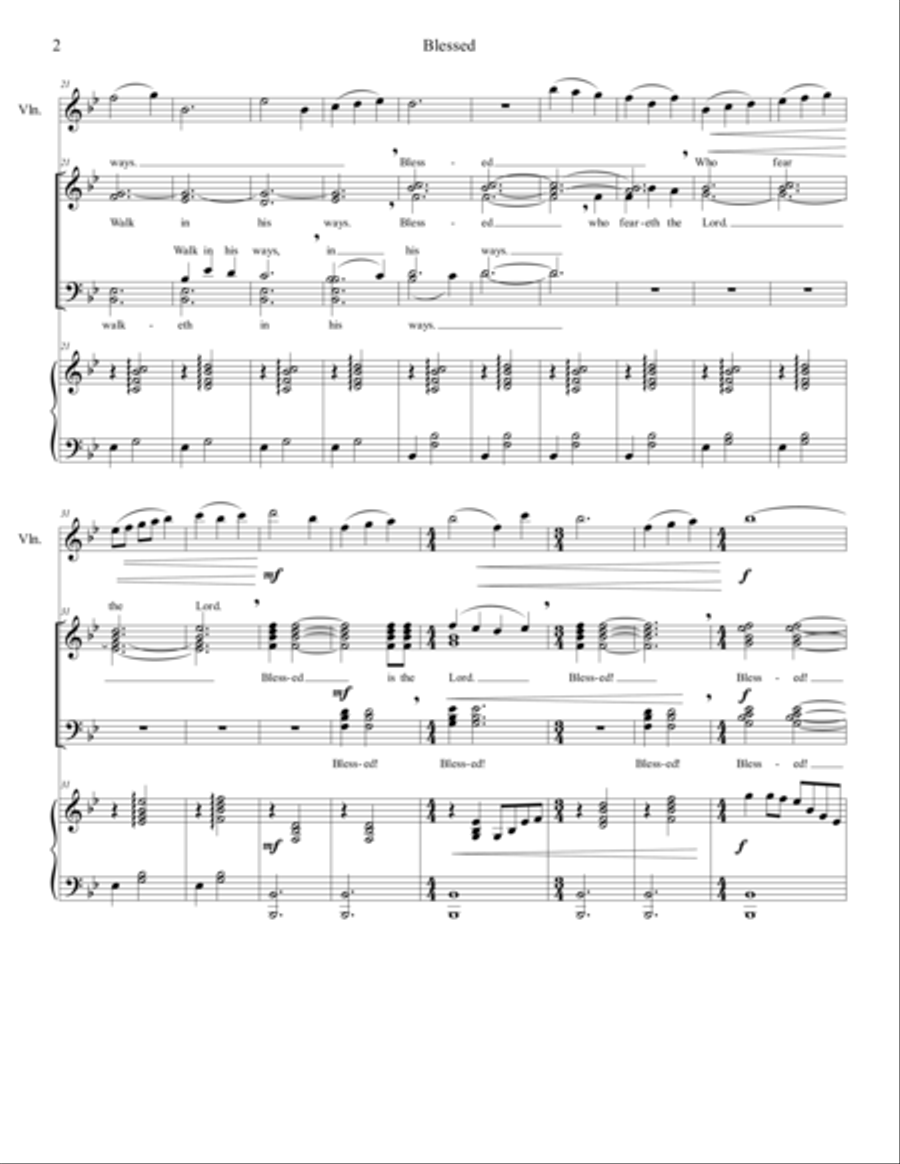 Blessed Divisi scores gallery preview page 3