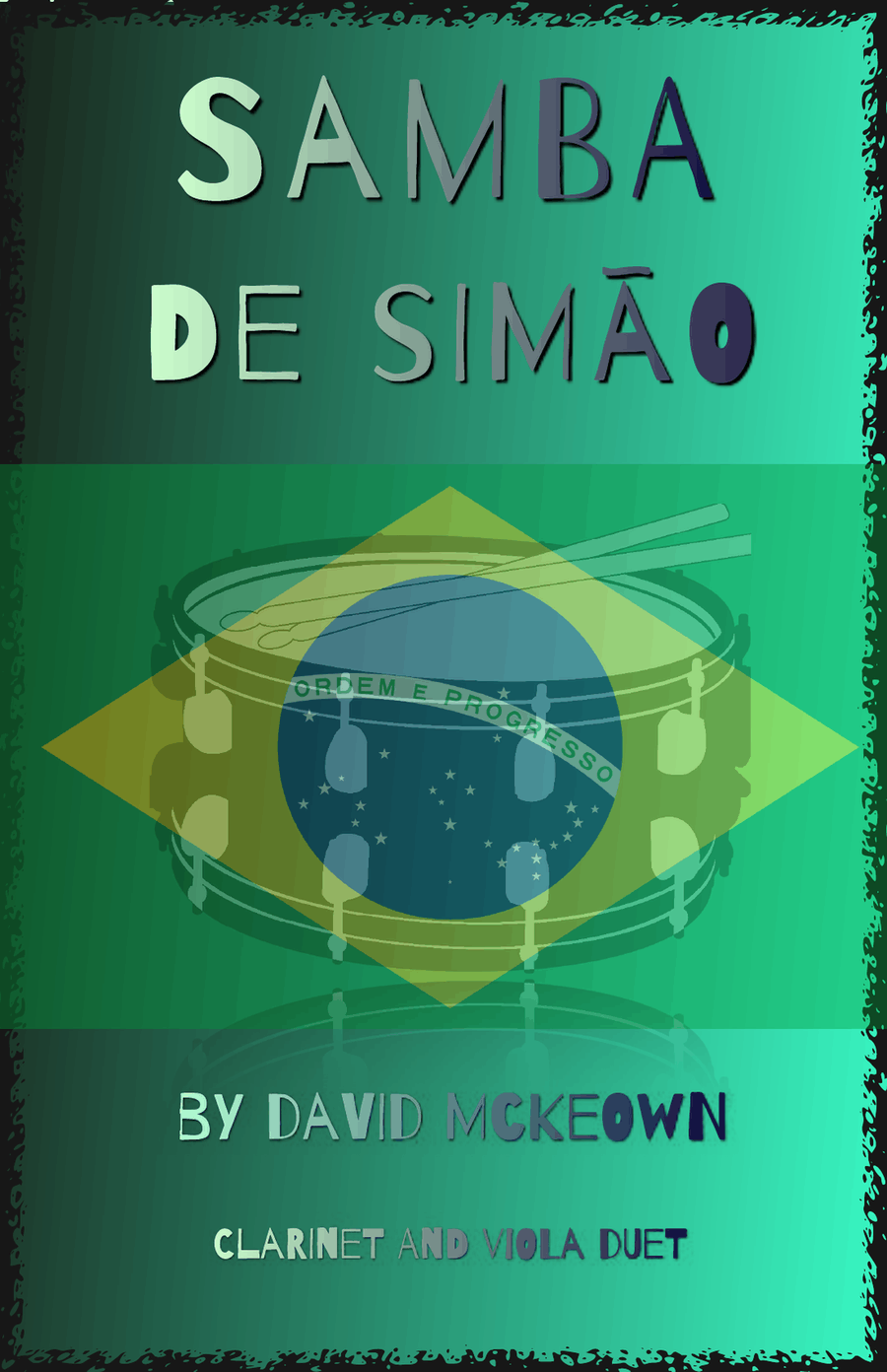 Samba de Simão, for Clarinet and Viola Duet