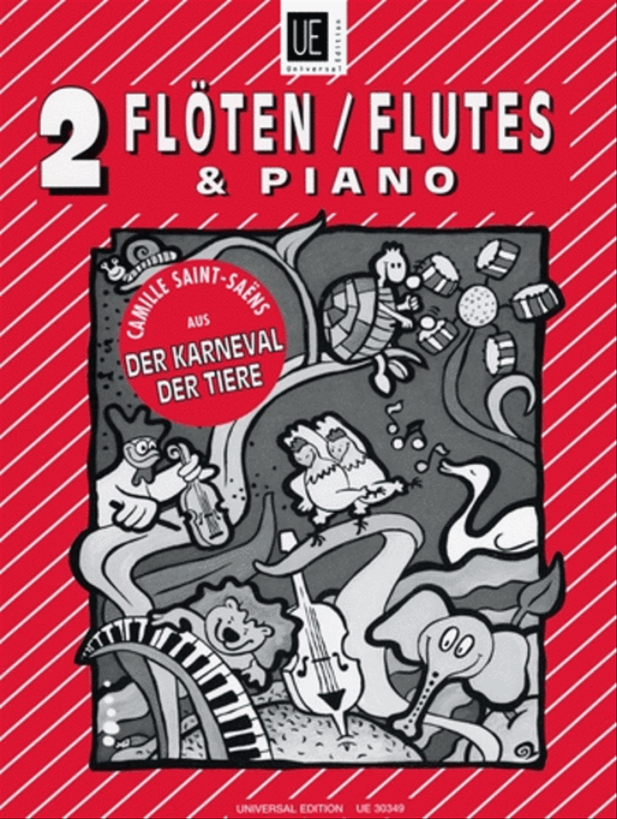 The Carnival of the Animals Flute Duet scores gallery preview page 1