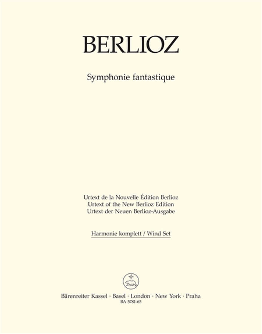 Symphonie fantastique Symphonie fantastique Bassoon scores gallery preview page 1