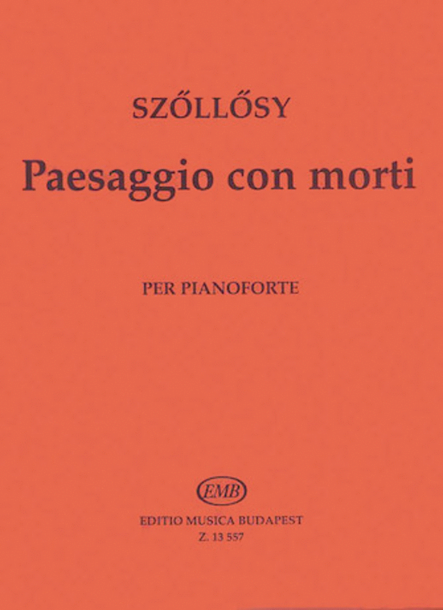 Paesaggio con Morti Piano Solo scores gallery preview page 1