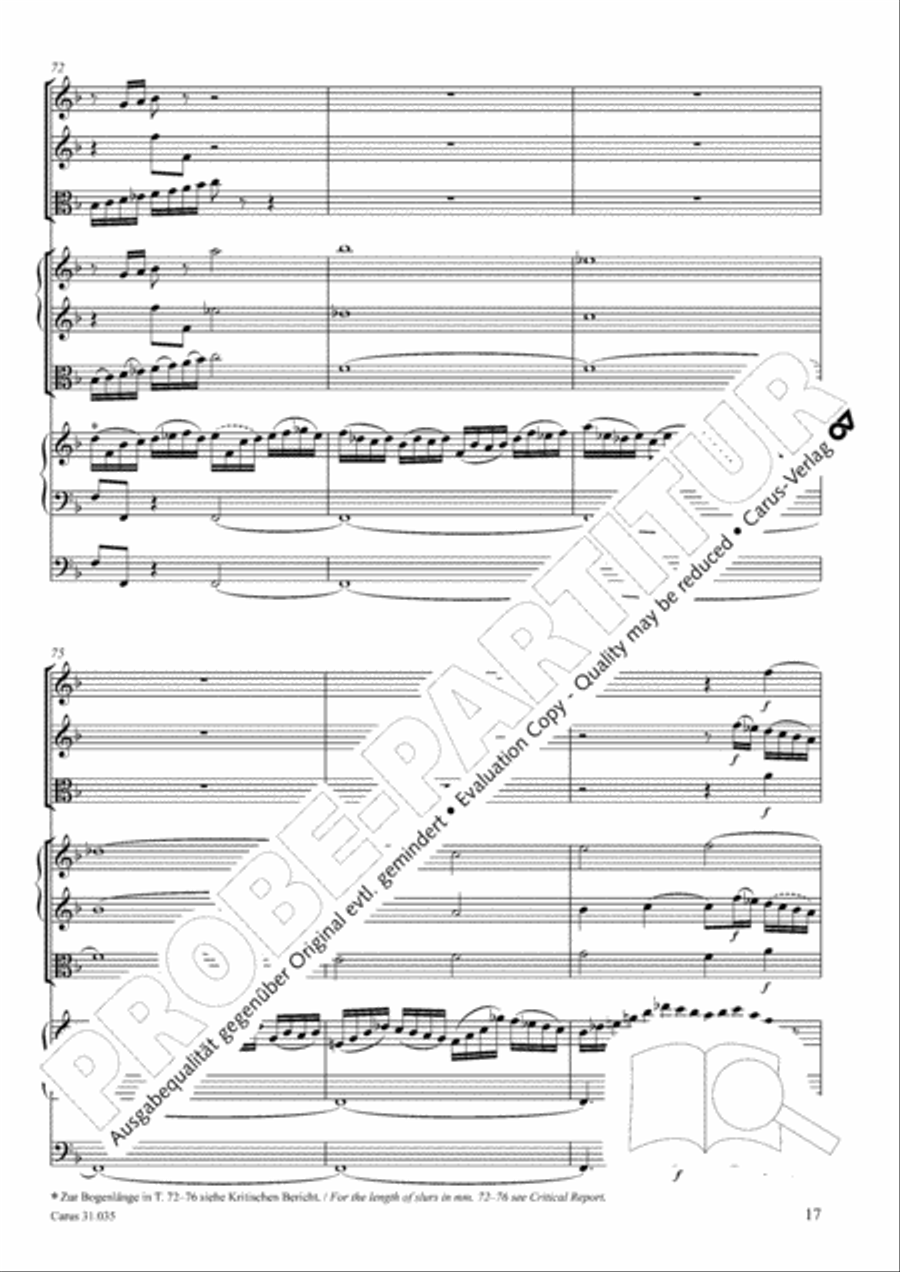 Soul and spirit are astounded (Geist und Seele wird verwirret) English Horn scores gallery preview page 18