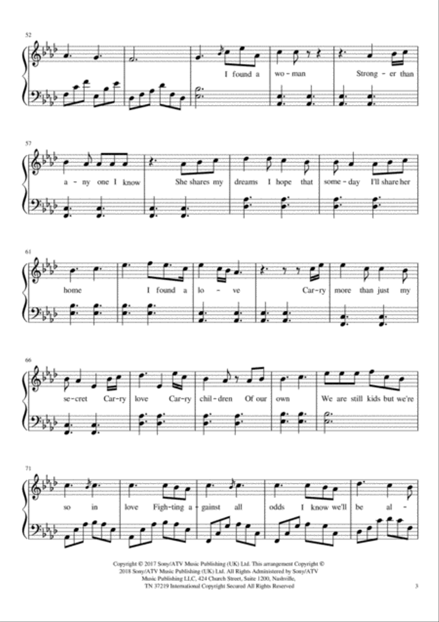 Perfect Easy Piano scores gallery preview page 3