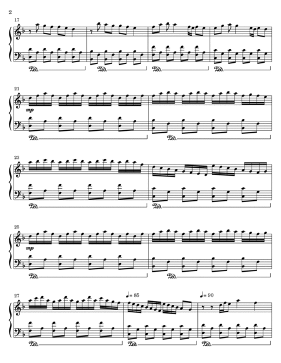 Other Life Piano Solo scores gallery preview page 2