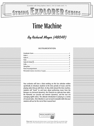 Time Machine: Score