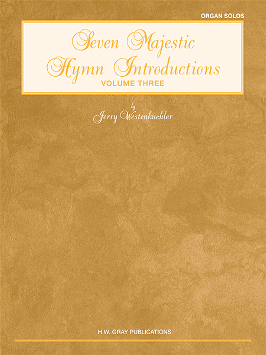 Seven Majestic Hymn Introductions, Volume 3 Organ scores gallery preview page 1