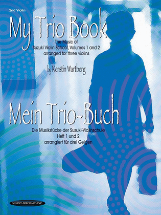 Book cover for My Trio Book (Mein Trio-Buch) (Suzuki Violin Volumes 1-2 arranged for three violins)