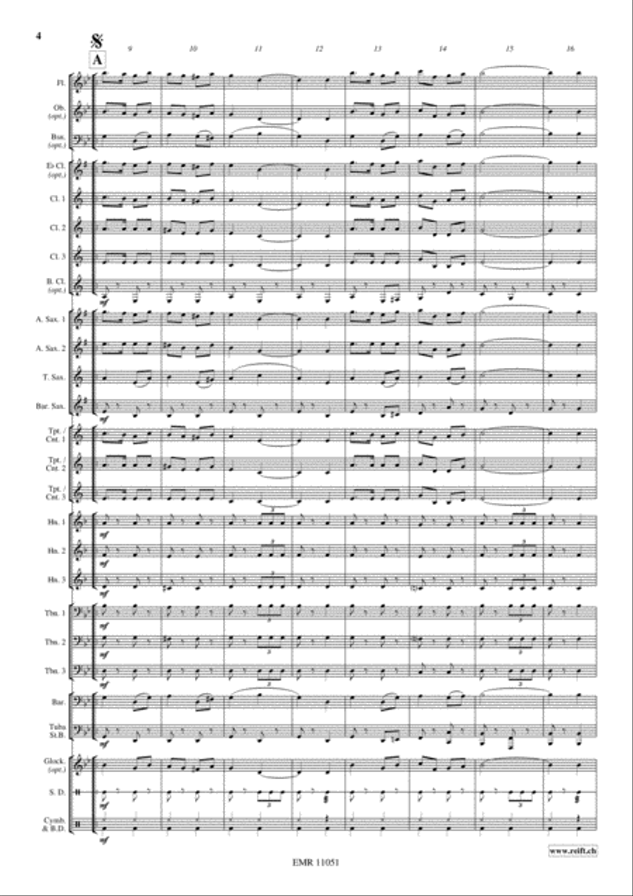 Der Simplonadler Der Simplonadler Concert Band scores gallery preview page 5