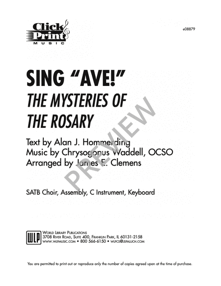 Sing "Ave!" image number null