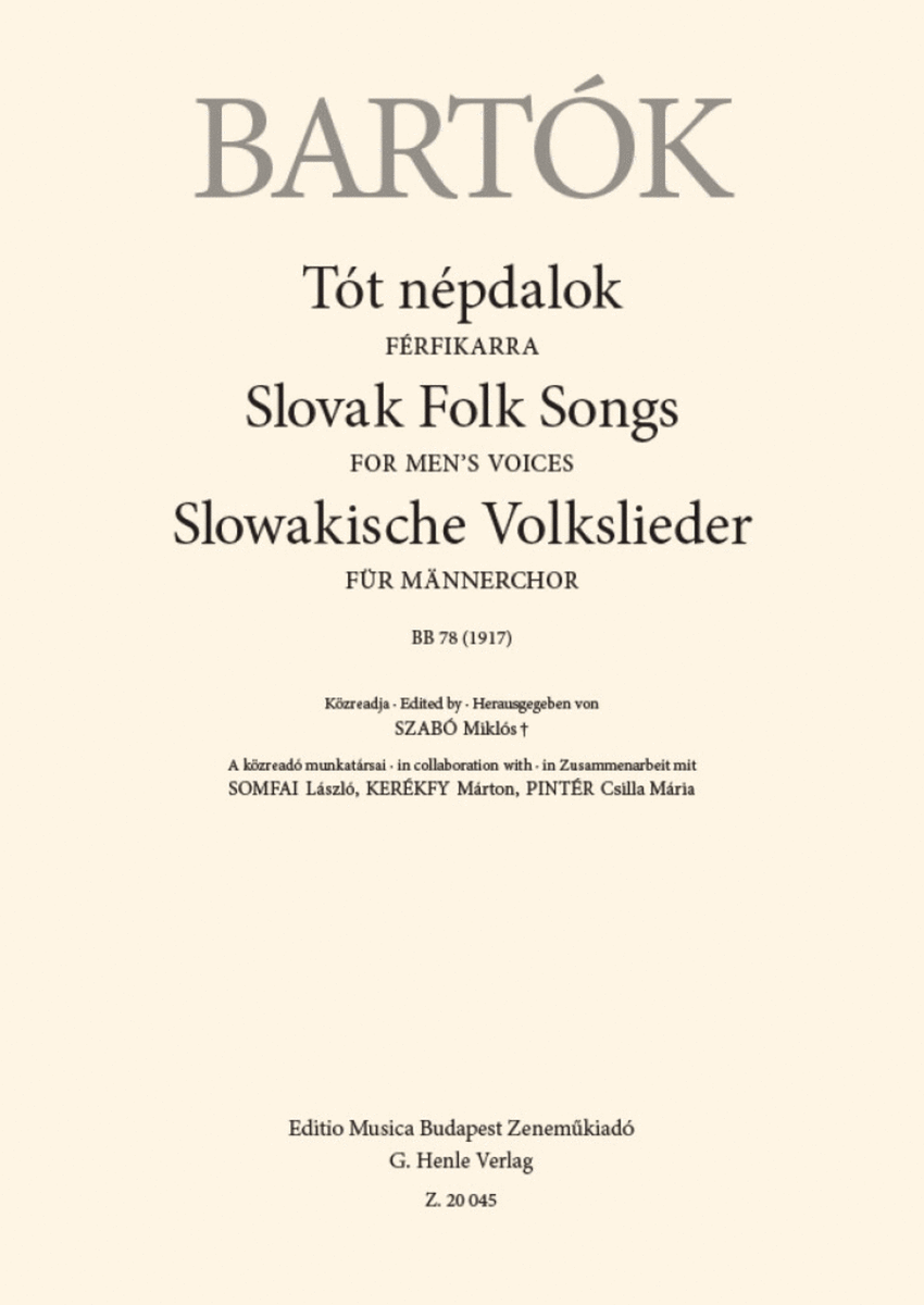 Slovak Folk Songs