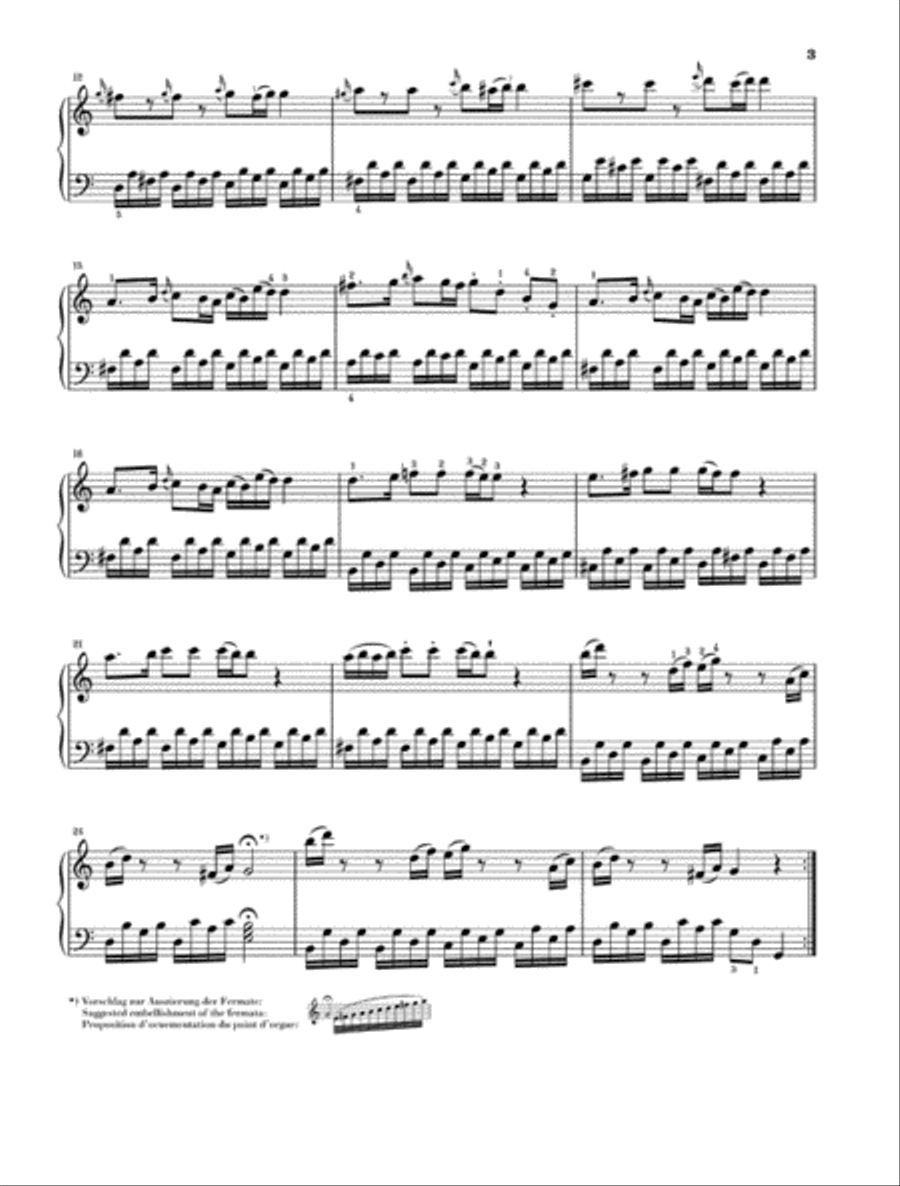 Wolfgang Amadeus Mozart – “Wunderkind” Sonatas, Volume 1, K. 6-9 Piano Solo scores gallery preview page 4