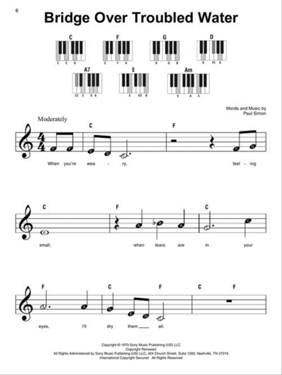 Beautiful Melodies Beautiful Melodies Easy Piano scores gallery preview page 7