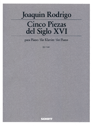 Book cover for 5 pieza del siglo XVI