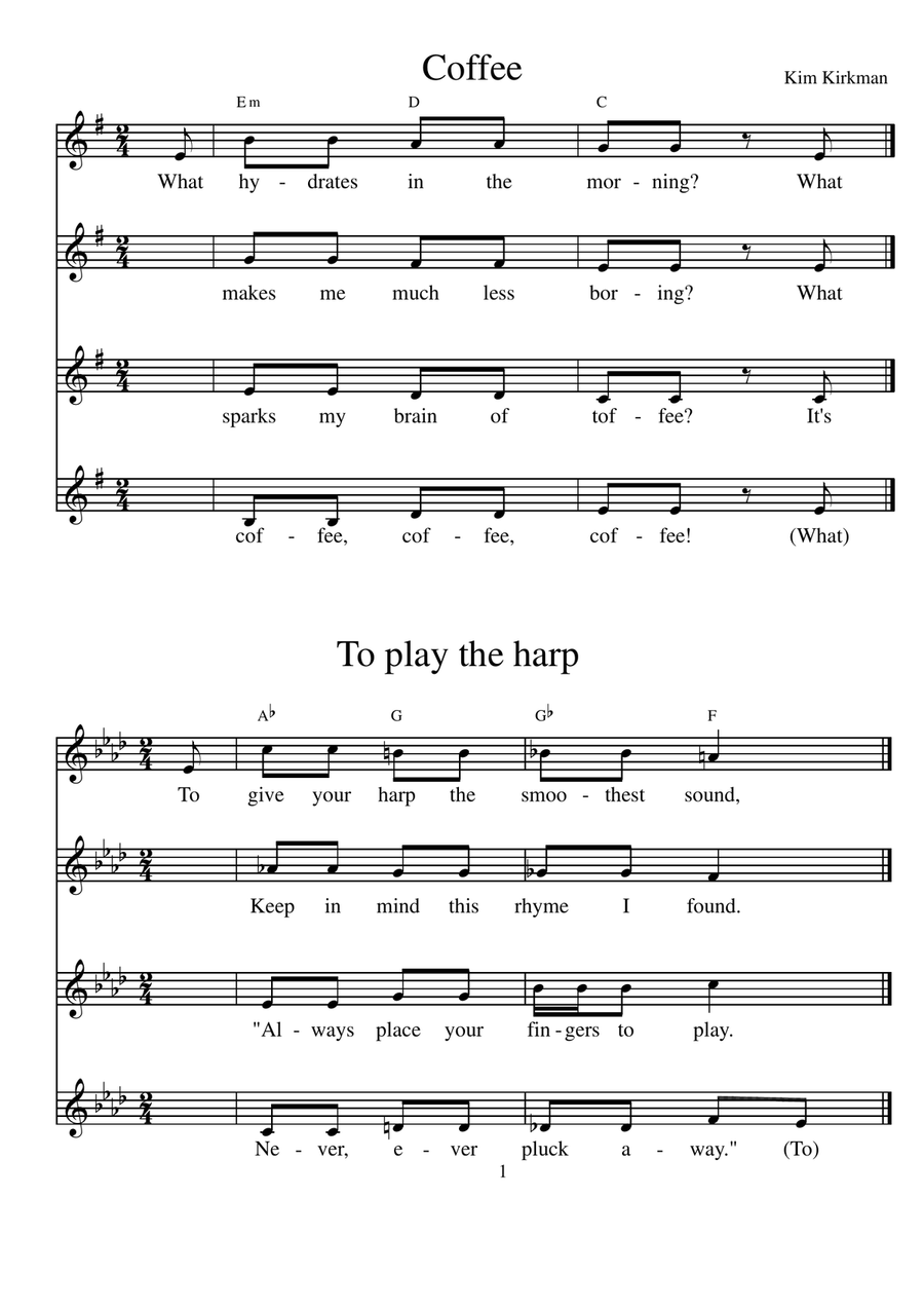 Around and Around - 100 rounds for choirs Choir scores gallery preview page 6