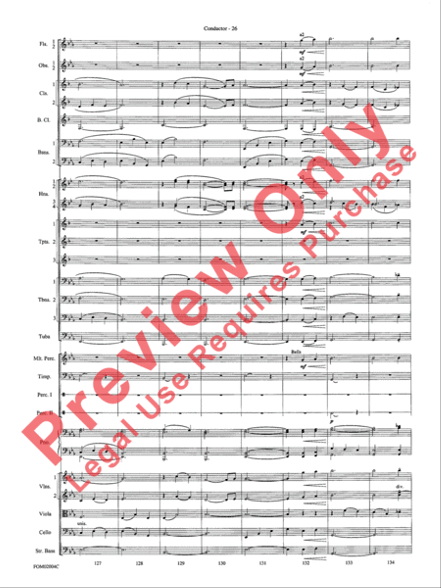 Band of Brothers Full Orchestra scores gallery preview page 29