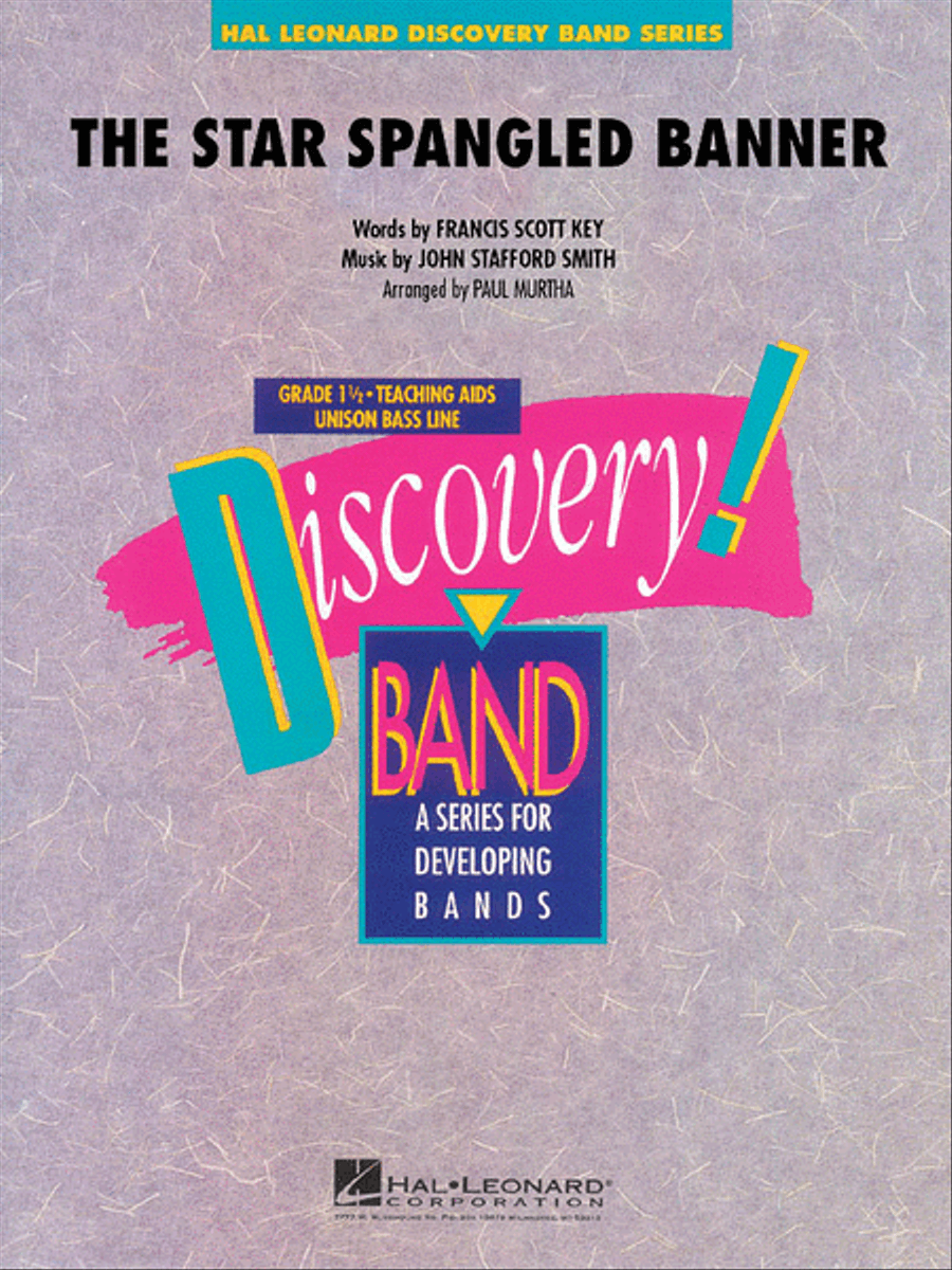 The Star Spangled Banner Concert Band scores gallery preview page 1