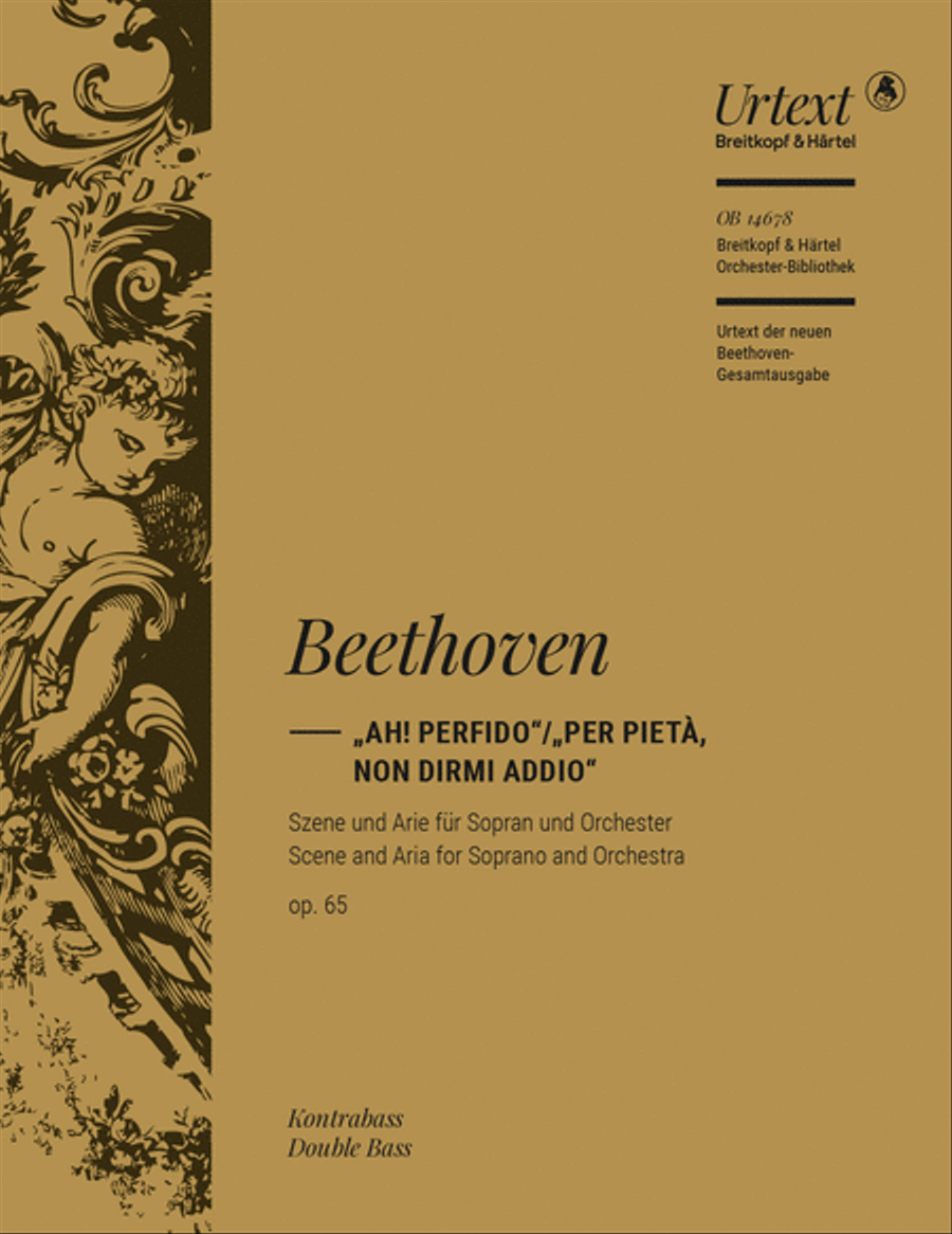“Ah! Perfido” / “Per pietà, non dirmi addio” Op. 65 Orchestra scores gallery preview page 1