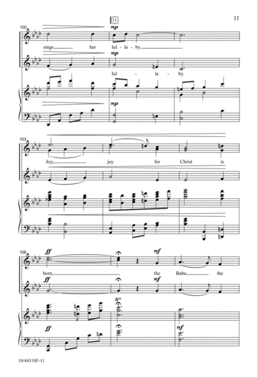 What Child is This? SSA scores gallery preview page 11