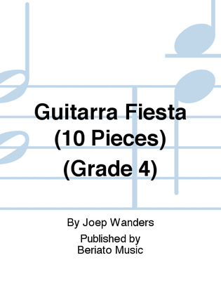 Book cover for Guitarra Fiesta (10 Pieces) (Grade 4)