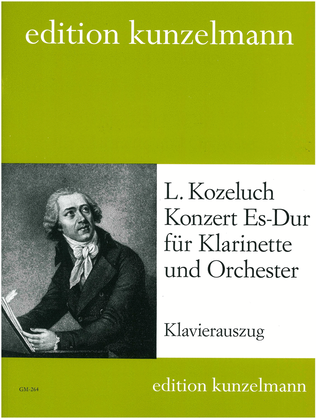 Book cover for Concerto for clarinet no. 1