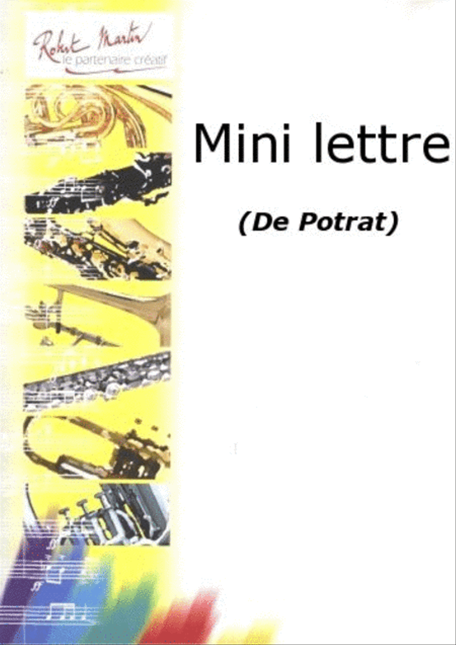 Mini lettre Mini lettre Piano Accompaniment scores gallery preview page 1