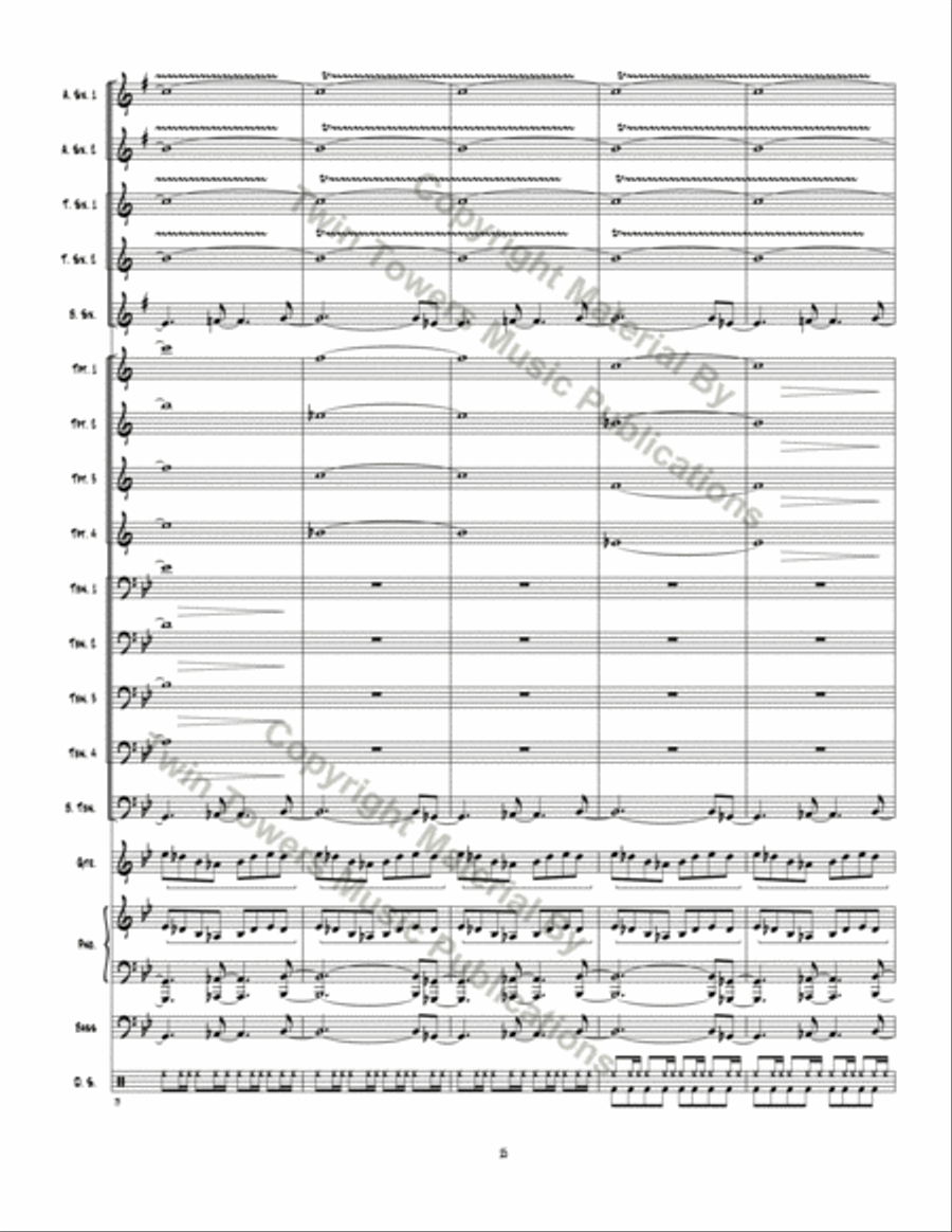 Slipstream Slipstream Jazz Ensemble scores gallery preview page 16