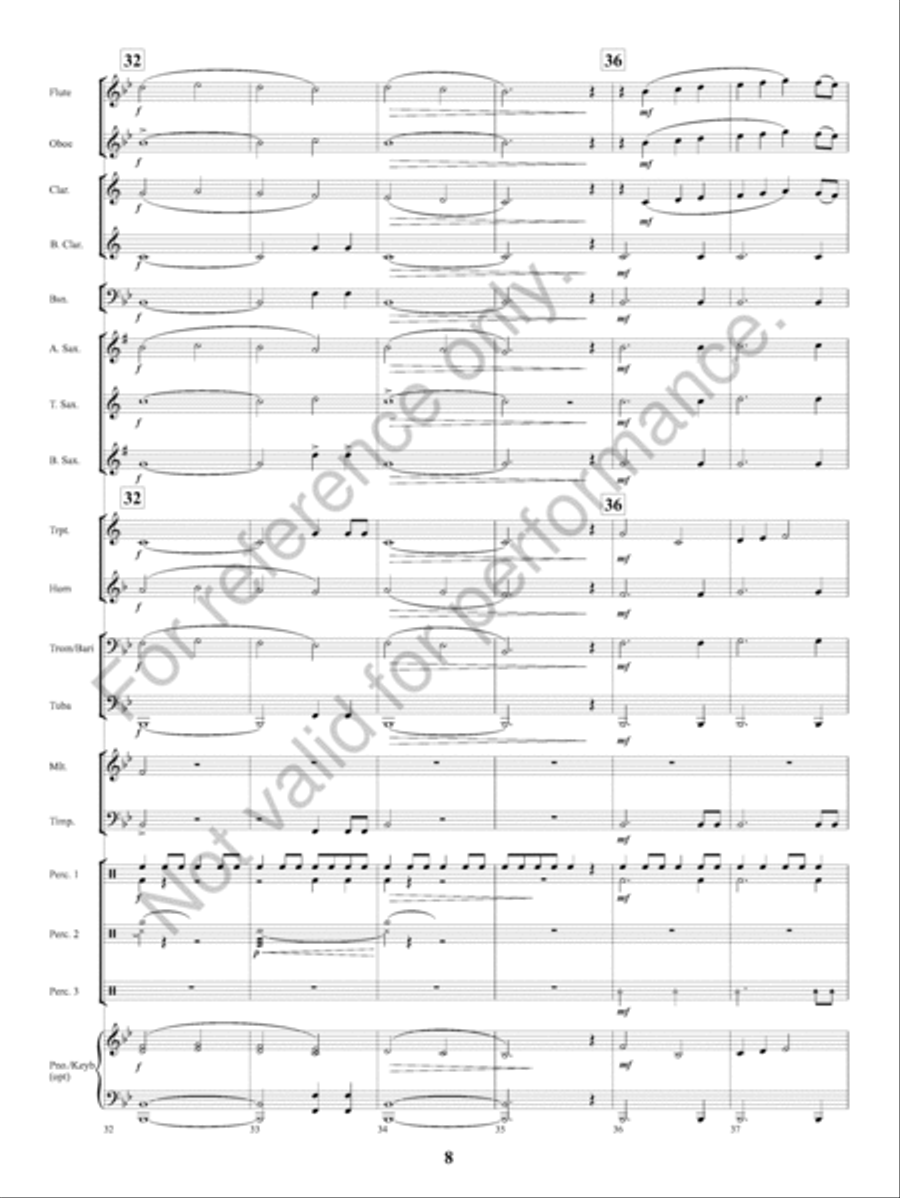 Blazon! Blazon! Concert Band scores gallery preview page 9