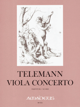 Book cover for Viola Concerto TWV 51:G9