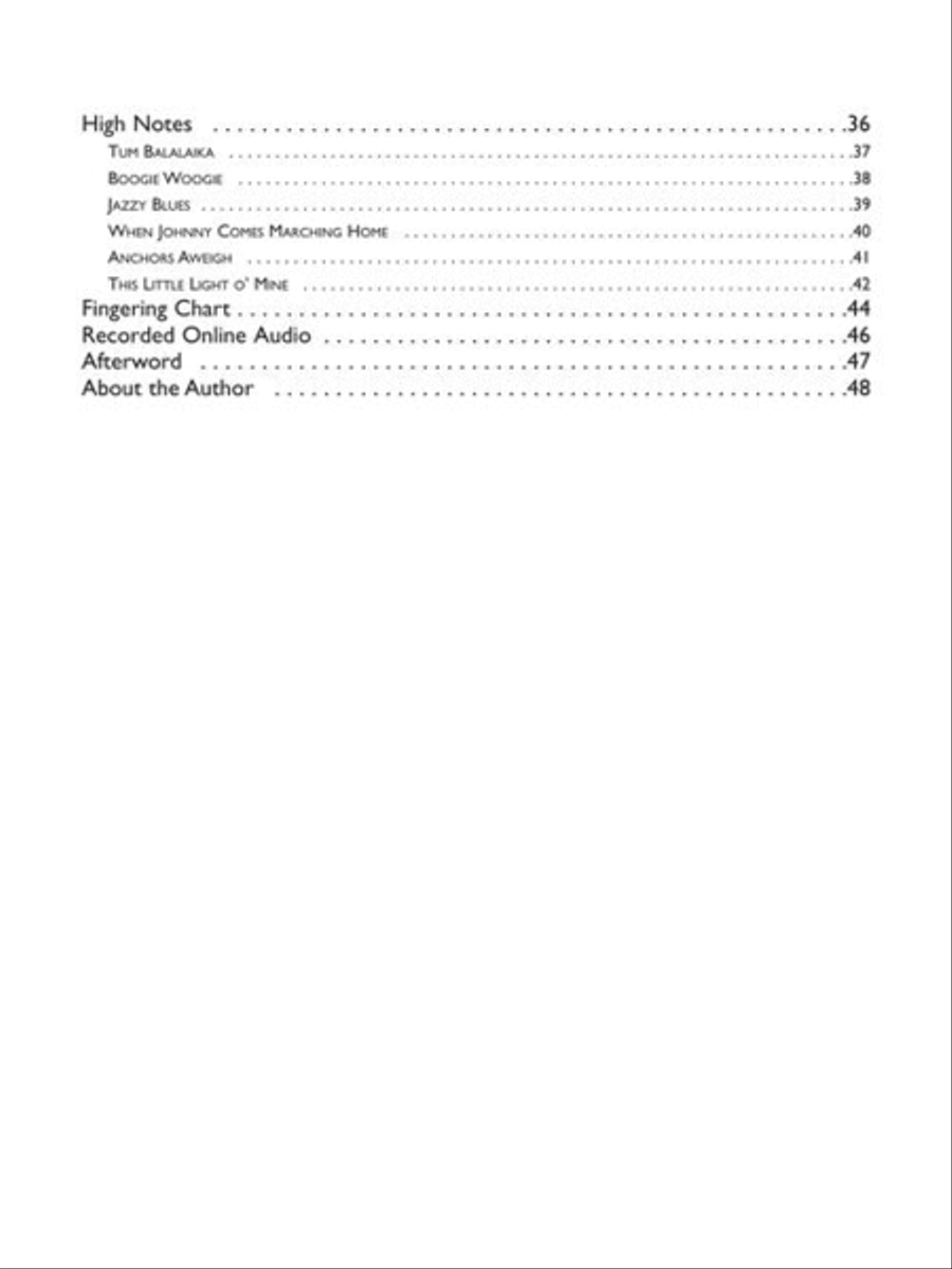 Step One: Play Tenor Sax Step One: Play Tenor Sax Tenor Saxophone scores gallery preview page 4