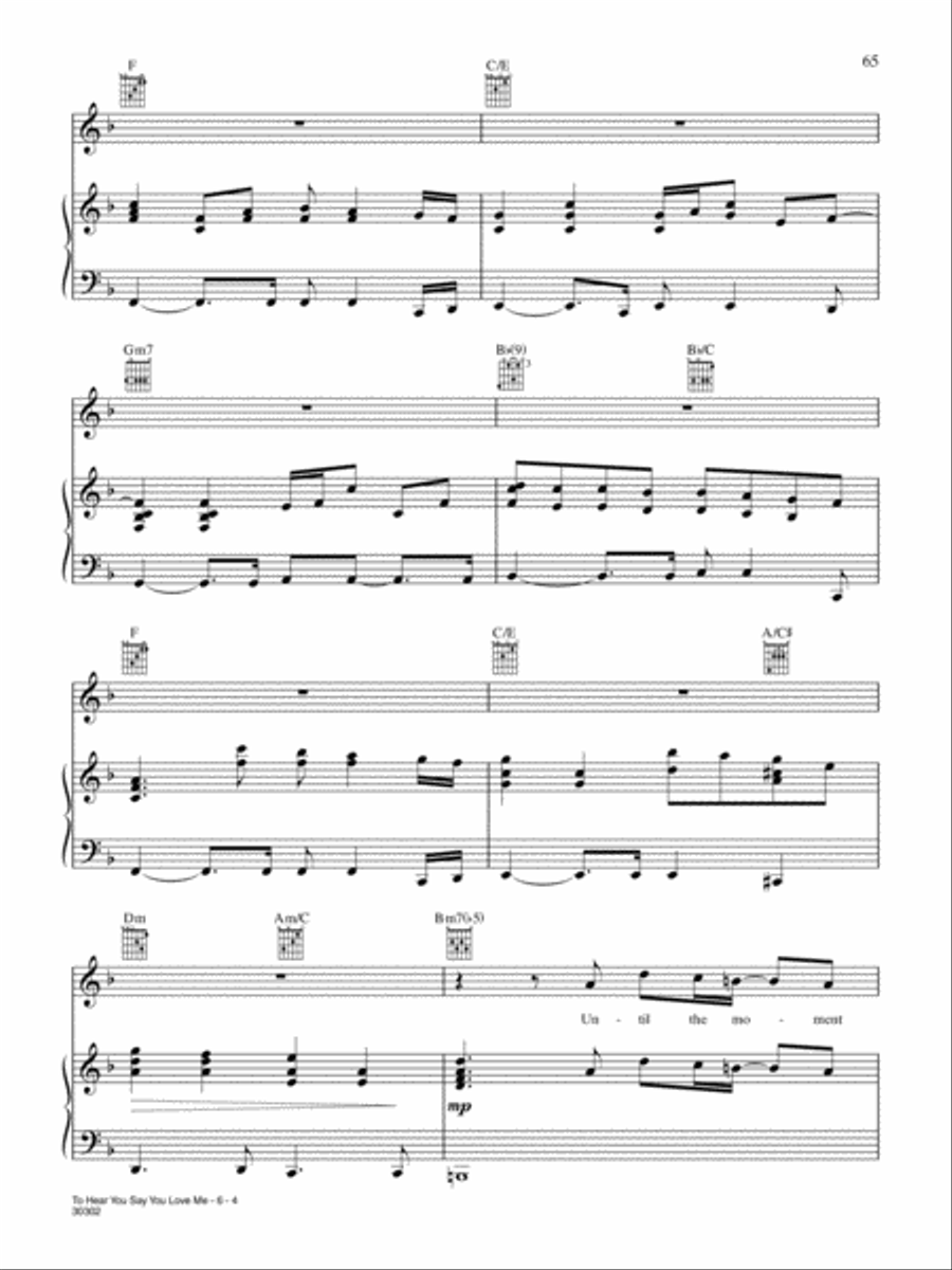 The Essential Jim Brickman Piano, Vocal, Guitar scores gallery preview page 66