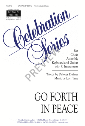 Book cover for Go Forth in Peace